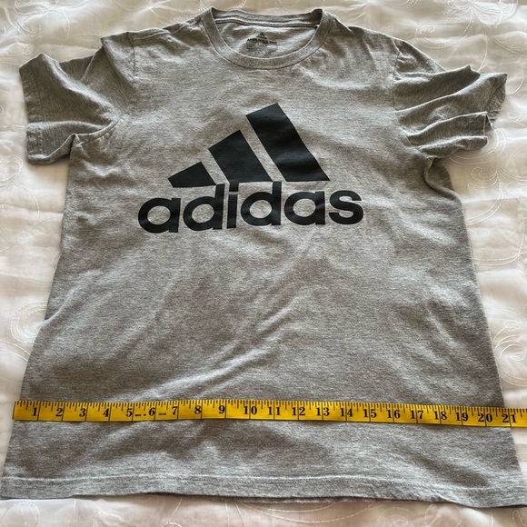 Adidas Amplifier M/M(Medium) Gray Tee Shirt - Picture 4 of 10